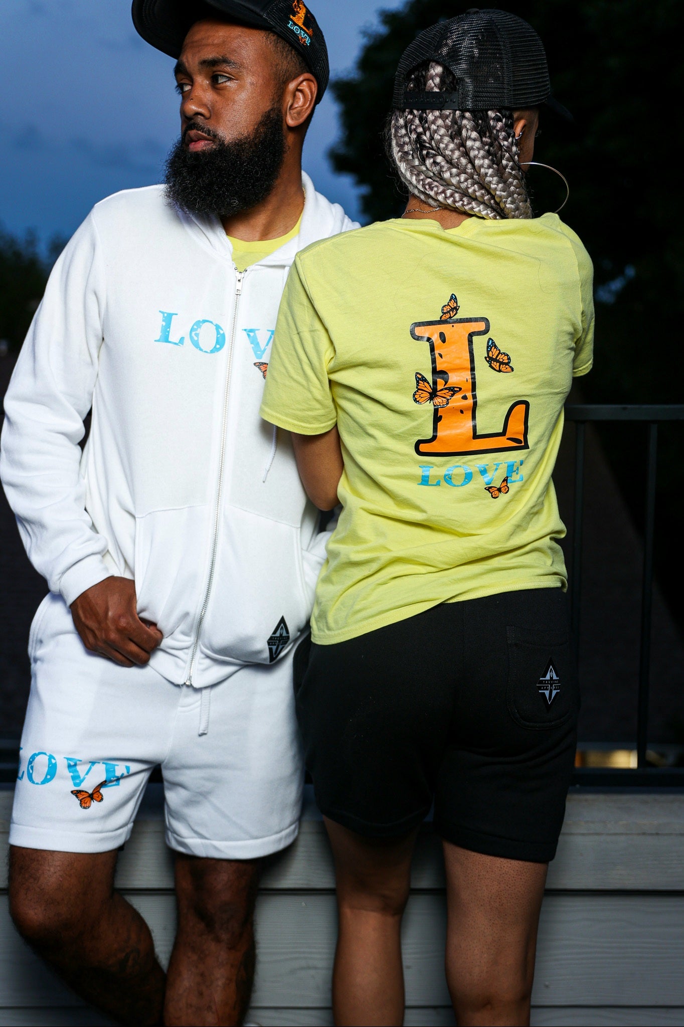 Love Premium Zip Hoodie Premium Short Hat